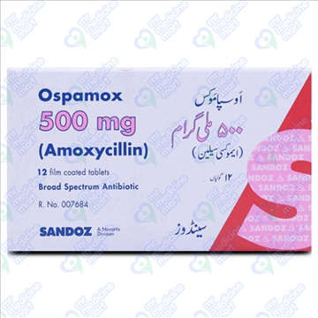 Picture of Ospamox 500mg Tab 1x12s